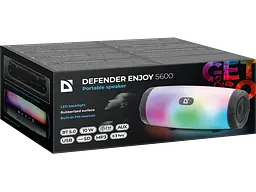 Портативная колонка Defender Enjoy S600 Black (65603) - миниатюра 5