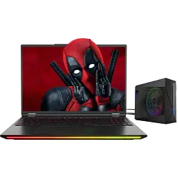 Ноутбук Dream Machines RT5090-16 16QHD+ AMD R9-9955HX3D 32GB F2TB NVD5090-24 DOS чорний