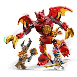Конструктор LEGO Ninjago Бойовий набір робота Дракона Кая 85 деталей (71851) - мініатюра 2