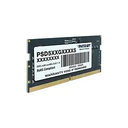 Модуль пам'яті для ноутбука SoDIMM DDR5 8GB 5600 MHz Patriot (PSD58G560041S) - мініатюра 2