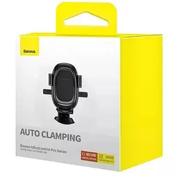Автотримач Baseus UltraControl Pro Series Clamp-Type (C40351600113-0) Cluster Black - мініатюра 6