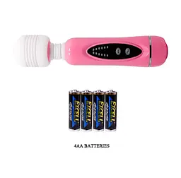 Вібромасажер Baile Magical Massager, 20 см (рожевий) - мініатюра 4