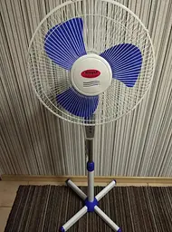 Підлоговий вентилятор WimpeX Wx-1603 R Біло-синій (2104618592) - мініатюра 2