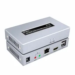 Подовжувач 4K HDMI і USB 2.0 KVM 100m Dtech DT-7051 (74-00124)