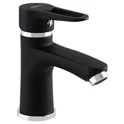 Змішувач для умивальника Zerix PUD1 045 black ZX2907 Чорний матовий