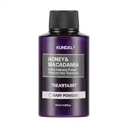 Кондиціонер для волосся "Дитяча присипка" 100 мл Kundal Honey & Macadamia Treatment Baby Powder
