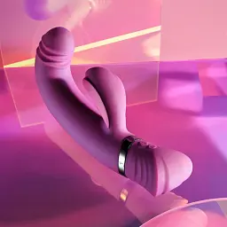 Вібратор Playboy Pleasure Tap That 16.5 см (фіолетовий) - мініатюра 2