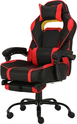 Геймерське крісло GT Racer чорне з червоним (X-2748 Black/Red) - мініатюра 3