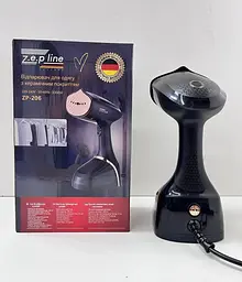 Ручний вертикальний відпарювач Zepline ZP-206 з керамічним покриттям 3000 Вт для одягу 4500 мл Чорний - мініатюра 5