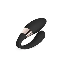Вібратор для пар Lelo Tiani Harmony 9 см (чорний) - мініатюра 5