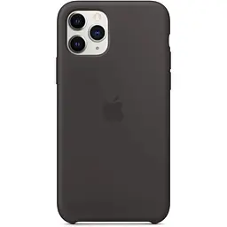 Оригінальний силіконовий чохол Apple Silicone Case для iPhone 11 Pro (5.8") Black (MWYN2ZM/A) - мініатюра 8