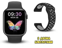 Смарт-годинник Smart Watch T55 з 2 ремінцями ∙ Розумний годинник Smart Watch T55 для сповіщень та фітнесу - мініатюра 6