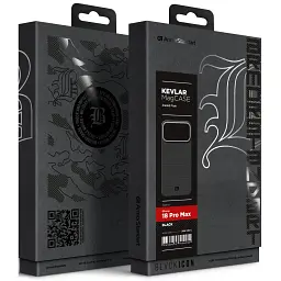 Чохол до мобільного телефона Armorstandart BlackIcon Aramid Plain MagCase Apple iPhone 18 Pro Max Black (ARM92837) - мініатюра 10