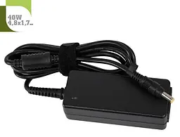 Блок живлення для ноутбука 1StCharger для ноутбука Asus 19V 40W 2.1A 4.8х1.7мм + каб.пит. (AC1STAS40WD3)