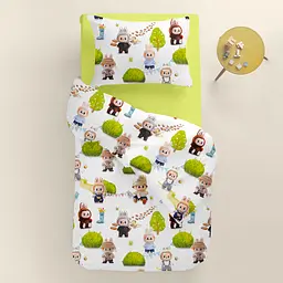 Дитяча постільна білизна Cosas LABUBU CS15 110х140см (Labubu_El80-70Lime_140) - мініатюра 2