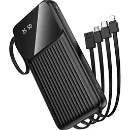 Зовнішній акумулятор Borofone BJ76 10000mAh 10W Black [161215] - мініатюра 3