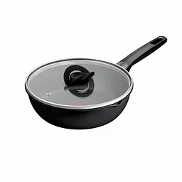 Сковорода Tefal Expertise з кришкою 24см чорний (G3218402) - мініатюра 1