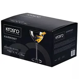 Набір келихів для мартіні Krosno Harmony, 245 мл, 6 шт. (831985) - мініатюра 3