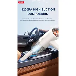 Автоммобільний пилосос XO CZ007 Wireless vacuum cleaner for both use in a home car - мініатюра 6