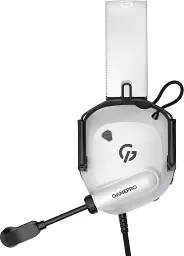 Навушники HF Stereo GamePro Genesis Mercury USB White (HS120W) UA - мініатюра 2
