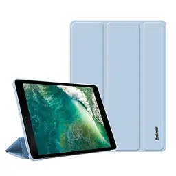 Чохол-книжка BeCover Tri Fold Soft TPU з кріпленням Apple Pencil для Apple iPad Air 4 10.9 2020/2022 Light Blue (706752) - мініатюра 2