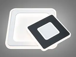 Світильник стельовий LED Diasha 6992, круглий, 38W, 2420 лм, металевий каркас, акриловий плафон, сучасний стиль