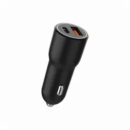 Зарядное устройство для Gembird 1xUSB-C PD20W + 1xUSB QC3.0 car adapter black (TA-UC-AC2PDQC38-CAR-01) - миниатюра 6