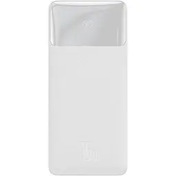 Зовнішній акумулятор Baseus Bipow Overseas 10000 mAh 15W (PPBD050002/PPBD10) білий - мініатюра 3