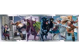 Пазл Clementoni Панорама з фентезійними істотами, Підземелля та Дракони (RPG Dungeons & Dragons Panorama Puzzle - 1000 pcs.), 1000 ел. (панорама) (39501) - мініатюра 2