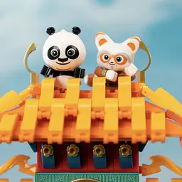 Конструктор Pantasy Kungfu Panda -Кунгфу Театр (86514) - мініатюра 6