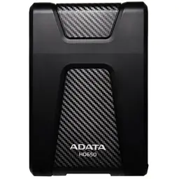 Зовнішній жорсткий диск Adata портативний USB 3.1 HD650 DashDrive Durable 1TB чорний