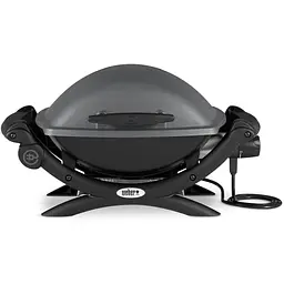 Гриль електричний Weber Q-140 з подставкою сірий (52020879) - мініатюра 3