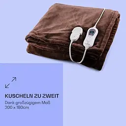 Електрична ковдра Klarstein Dr. Watson XXL (10031579) Коричневий - мініатюра 4