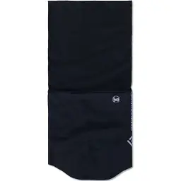 Мультипов'язка Buff Windproof Solid Black - мініатюра 3