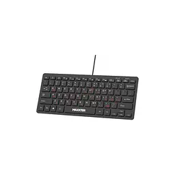 Клавіатура Maxxter KBM-C01B-UA USB UA Black (KBM-C01B-UA) - мініатюра 2