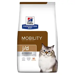 Сухий корм Hill's Prescription Diet j/d для котів уход за суставами з куркою 1.5 кг