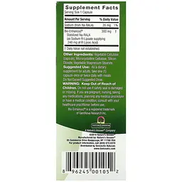 R-ліпоєва кислота Genceutic Naturals 60 вегетаріанських капсул (GNT00105) - мініатюра 3