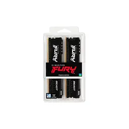 Модуль пам'яті для комп'ютера DDR4 32GB (2x16GB) 3200 MHz Beast Black Kingston Fury (ex.HyperX) (KF432C16BB1K2/32WP) - мініатюра 6