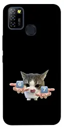 Чохол Demsky Six Seven cat для Infinix Hot 10 Lite