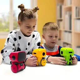 Інтерактивний робот з голосовим керуванням – AT-ROBOT (жовтий, озвуч.укр.) - мініатюра 10