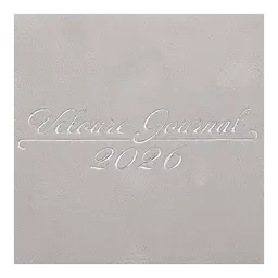 Щоденник датований Buromax Velour 2026 A5 штучна шкіра світло-сірий (BM.2134-20) - мініатюра 4