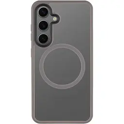 Чохол Epic Metal Buttons with MagSafe для Samsung Galaxy S25 Edge Grey [141795]