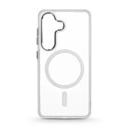 Чехол Samsung Galaxy S26 5G, Unit MagSafe, белый, прозрачный, магсейф, противоударный, магнитный, панель-накладка с поддержкой MagSafe, с поддержкой беспроводной зарядки, TPU+PC, защита всего корпуса, ударопрочный, ArmorStandart (ARM88802)