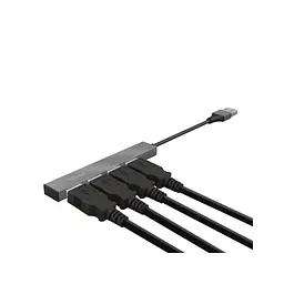 Концентратор Trust Halyx Aluminium 4-Port Mini USB Hub (23786_TRUST) - мініатюра 2