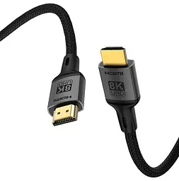 Кабель HDMI Colorway CB-HD089BK UHD v2.1 8K 48Gbit HDR Ethernet ARC 3м - мініатюра 2