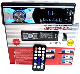 Автомагнітола XPRO 1015BT 2USB MP3 SD/MMC USB чорний (lp-91000_494) - мініатюра 4