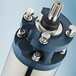 Насос відцентровий свердловинний DONGYIN 6SP60-8 380В 15кВт H 112(63)м Q 1300(1000)л/хв Ø145мм +пульт (з 3х частин) (7777653) - мініатюра 3