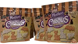 Печиво у формі тварин Mother's Halloween Circus Animal Cookies 255 г - мініатюра 8