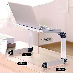 Столик для ноутбука UFT 15.6" Grey\Black (UFTT70) - мініатюра 3