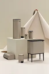 Бак для сміття Brabantia Pedal Bin, шампань, 20 л (304460) - мініатюра 3